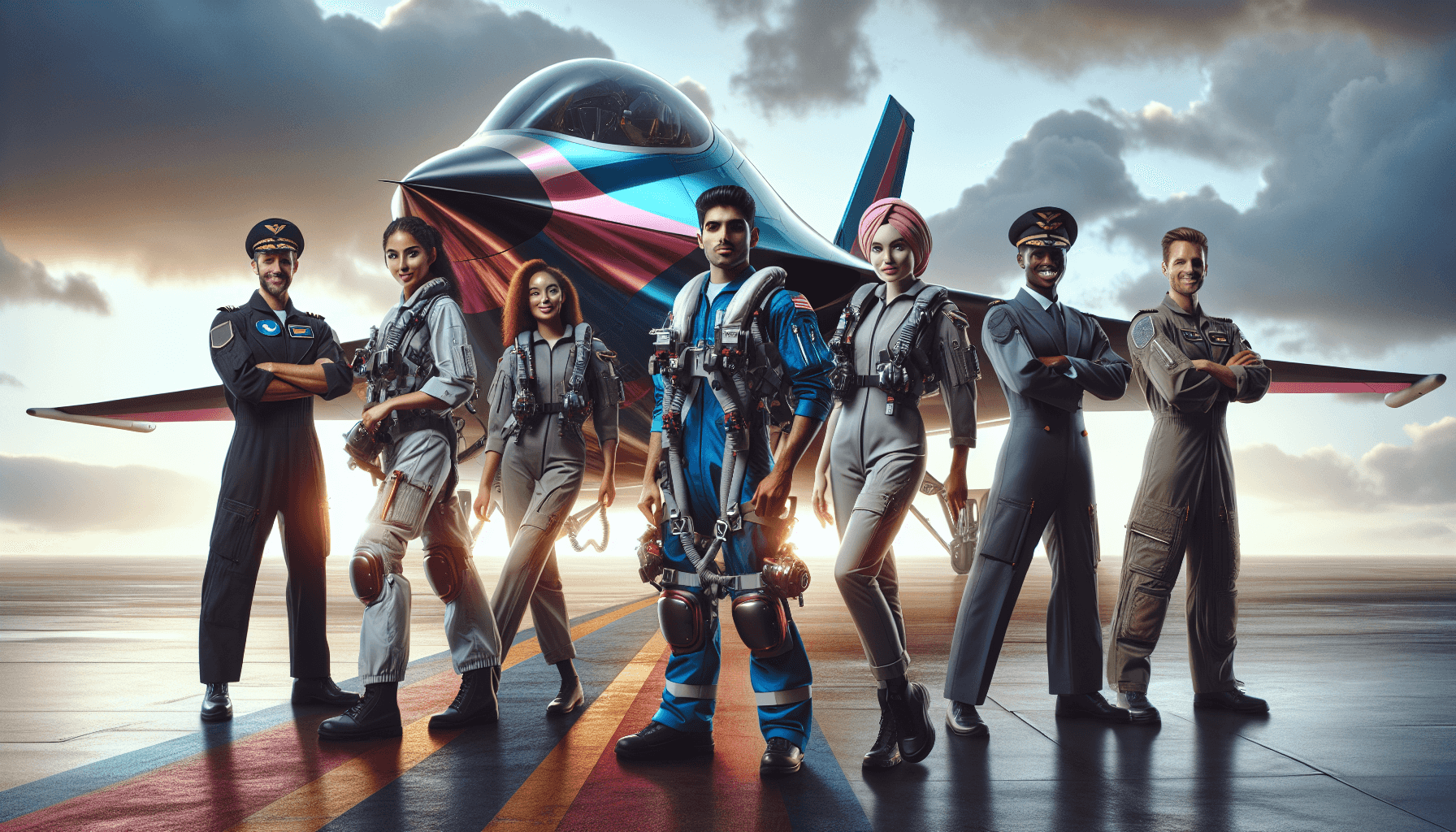 Grupo de pilotos